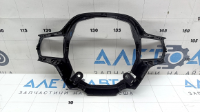 Honda Civic XI FE/FL 22-26 center steering wheel cover, gloss black