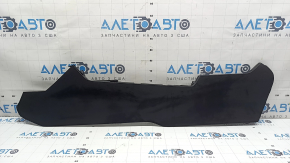 Honda Civic XI FE/FL 22-26 black center console trim, left side