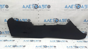 Honda Civic XI FE/FL 22-26 black center console trim, cracked mount, needs dry cleaning