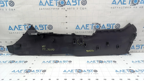 Honda Civic XI FE/FL 22-26 black center console trim, cracked mount, needs dry cleaning