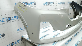 Bare front bumper for BMW X7 G07 19-22 with parking sensors and PMA, white, sand