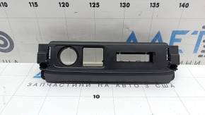 Honda Civic XI FE/FL 22-24 center console trim, black, for cigarette lighter, 1 USB