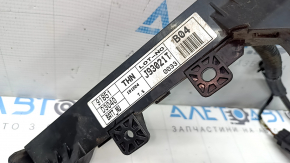 The positive terminal of the Hyundai Tucson 16-21 battery with housing and wiring.