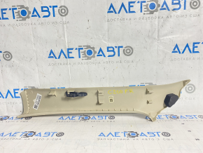 Front pillar trim right Chrysler 200 15-17 beige