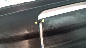 Rear bumper guard, central, BMW X7 G07 19-26, without towbar, cracked