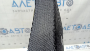 Center pillar trim, upper belt, left, BMW 4 Series F36 15-20 Gran Coupe, black ANTHRAZITE, with plug, scratch