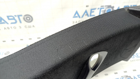 Right upper center pillar trim for BMW 4 Series F36 15-20 Gran Coupe, black ANTHRAZITE, with plug, scratches