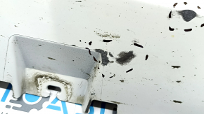 Left side sill for BMW X7 G07 19-26, white, scratches