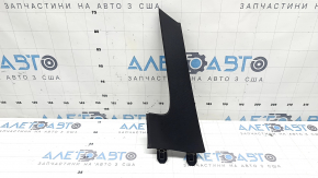 Rear pillar trim behind the window, upper left, BMW 4 F36 15-20 Gran Coupe, black, SCHWARZ