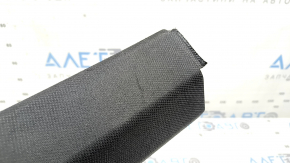 Upper left rear pillar trim panel in front of the window, BMW 4 Series F36 15-20 Gran Coupe, black ANTHRAZITE, with plug, scratches