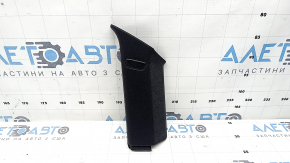 Upper right rear pillar trim in front of the window, BMW 4 Series F36 15-20 Gran Coupe, black ANTHRAZITE, with plug, scratches