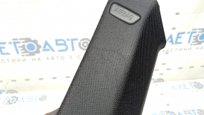 Upper right rear pillar trim in front of the window, BMW 4 Series F36 15-20 Gran Coupe, black ANTHRAZITE, with plug, scratches