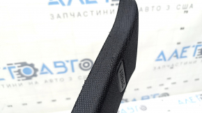 Upper right rear pillar trim in front of the window, BMW 4 Series F36 15-20 Gran Coupe, black ANTHRAZITE, with plug, scratches