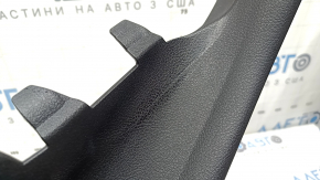 Rear left inner door sill trim for BMW 4 Series F36 15-20 Gran Coupe, black, scratches