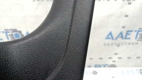 Rear right inner door sill trim for BMW 4 Series F36 15-20 Gran Coupe, black, scratches