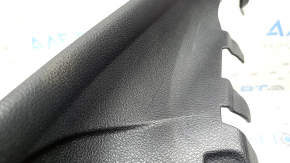 Rear right inner door sill trim for BMW 4 Series F36 15-20 Gran Coupe, black, scratches