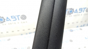 Front right inner door sill trim for BMW 4 Series F36 15-20 Gran Coupe, black, scratched