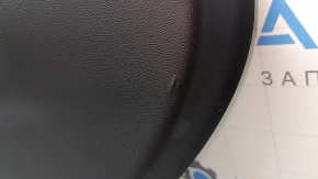 Door trim, rear left, BMW X7 G07 19-22, under the curtain, black Schwarz leather, wood insert, with a handle, with a Harman Kardon speaker grille, armrest and insert, brown coffee leather, scratches, needs cleaning