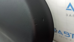 Door trim, rear left, BMW X7 G07 19-22, under the curtain, black Schwarz leather, wood insert, with a handle, with a Harman Kardon speaker grille, armrest and insert, brown coffee leather, scratches, needs cleaning