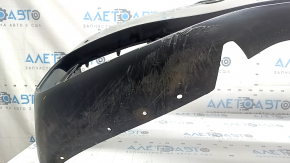 Bare front bumper for BMW 4 Series F32/33/36 14-20 with parking sensors, no headlight washers, no PMA, black, scratches, pressed, sand, non-factory holes