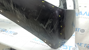 Bare front bumper for BMW 4 Series F32/33/36 14-20 with parking sensors, no headlight washers, no PMA, black, scratches, pressed, sand, non-factory holes