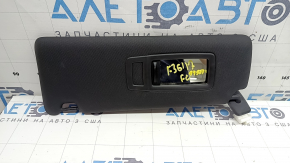 Left sun visor for BMW 4 Series F32/36 14-20 Coupe, Gran Coupe, black ANTHRAZITE, without hook, illuminated, scratches