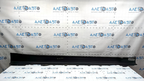 Left side sill for BMW 4 Series F36 15-20 Gran Coupe, black, scratches, dents