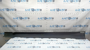 Right side sill for BMW 4 Series F36 15-20 Gran Coupe, black, scratches