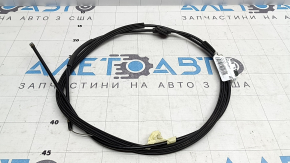 Bonnet release cable Audi A4 B9 17- rear part
