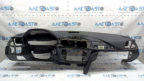 Front dashboard without Airbag BMW 4 F32/33/36 14-20 without projection, black