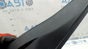 Left upper arch trim for BMW 4 Series F36 15-20 Gran Coupe, black SCHWARZ, worn
