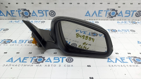 Right side mirror assembly BMW 4 F32/33/36 14-20 5-pin, turn signal, heated, black