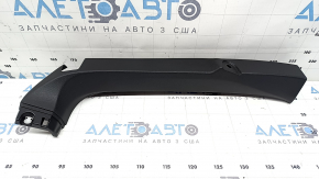 Left trunk lid trim for BMW 4 Series F36 15-20 Gran Coupe, black SCHWARZ