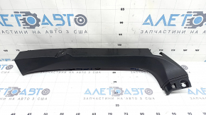 Right trunk lid trim for BMW 4 Series F36 15-20 Gran Coupe, black SCHWARZ