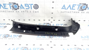 Right trunk lid trim for BMW 4 Series F36 15-20 Gran Coupe, black SCHWARZ