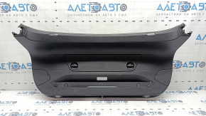 Lower tailgate trim for BMW 4 Series F36 15-20 Gran Coupe, black SCHWARZ, scratches