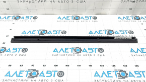 Upper trim panel door card rear right BMW X7 G07 19-22 under the curtain, black Schwarz leather, front