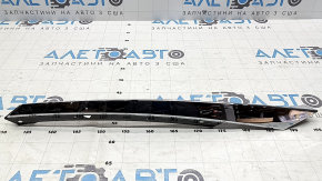 Left radiator grille molding for Honda Civic X FC 16-19 chrome
