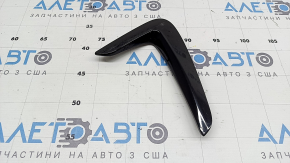Right fender air duct trim BMW 4 F32/33/36 18-20, gloss black, worn