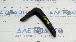 Right fender air duct trim BMW 4 F32/33/36 18-20, gloss black, worn
