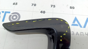 Right fender air duct trim BMW 4 F32/33/36 18-20, gloss black, worn