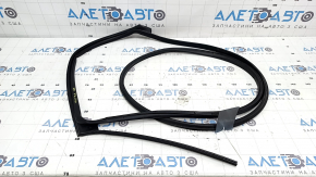 The rear right door seal of a Honda Civic XI FE/FL 22-26 4d has torn fasteners.
