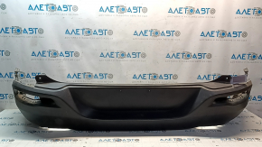 Bare rear bumper Jeep Cherokee KL 14-14 structure, dented on the right side