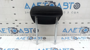 Rear right headrest, 2nd row, BMW 4 Series F36 15-20 Gran Coupe, black leather, SCHWARZ