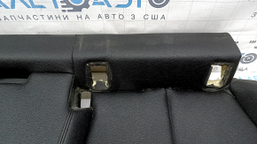 Rear seat cushion, 2nd row, BMW 4 Series F36 15-20 Gran Coupe, black leather, Sport, tear, dry cleanable