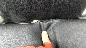 Rear seat cushion, 2nd row, BMW 4 Series F36 15-20 Gran Coupe, black leather, Sport, tear, dry cleanable