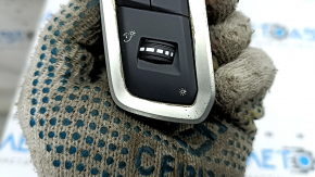 Light control for BMW X7 G07 19-26 under fog lights, oxidized chrome