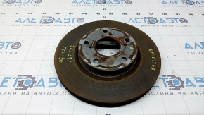 Front right brake disc for Honda Civic XI FE/FL 22-26 282/23mm, rusty