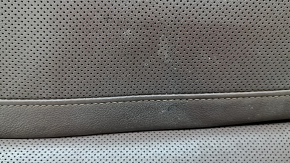 Driver's seat cushion upholstery for BMW X7 G07 19-22, brown leather, Coffee, Comfort, heated, with blower fans, melted leather, scratch, stitching came apart