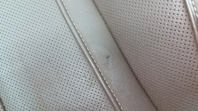 BMW X7 G07 19-22 passenger seat back upholstery, brown leather, Coffee, Comfort, heated, with blower fans, melted leather, needs cleaning